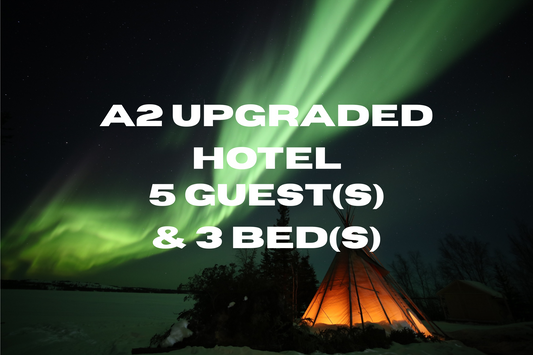 Summer A2: Upgraded Hotel: 5 Guests & 3 Beds