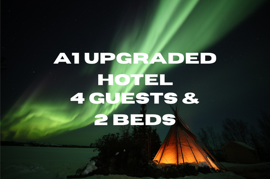 Summer A1: Upgraded Hotel: 4 Guests & 2 Beds